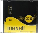 Maxell CD-R80 XL vékony tokos 52x (100db/karton)