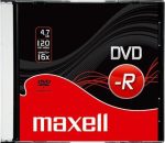 Maxell DVD-R 4.7 16x vékony tokos (100db/karton)