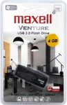 Maxell USB memória 4GB pendrive Venture (10db/karton)