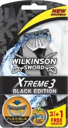 Wilkinson EXTREME3 Black 3+1 db-os eldobható borotva (10/karton)