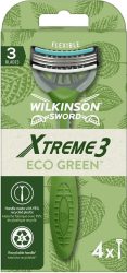 Wilkinson EXTREME3 ECO Green 4 db-os eldobható borotva (10/karton)