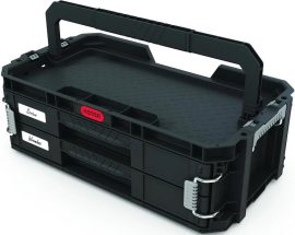 Keter rendszerező 2 fiókos Connect Fekete/piros (4/karton)