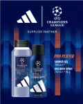   Adidas UEFA 12 férfi deospray 150 ml + tusfürdő 250 ml (6/karton)