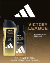 Adidas Victory League férfi deospray 150 ml + tusfürdő 250 ml (6/karton) Adidas Victory League férfi deospray 150 ml + tusfürdő 250 ml (6/karton)