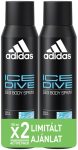 Adidas Ice Dive duo férfi deo spray 2x150 ml (12/karton)