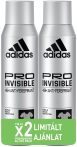   Adidas Pro Invisible duo férfi deo spray 2*150 ml (6/karton)