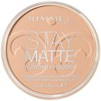 Rimmel Stay Matte Púder 005 Silky Beige