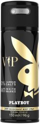 Playboy VIP Skintouch Deodorant for Men 150 ml (6/shrink wrap, 12 /carton)