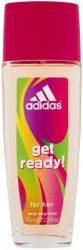 Adidas Get Ready Deo Natural Spray 75ml női (3/zsugor, 12/karton)
