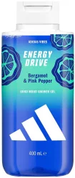 Adidas Vibes Energy Drive férfi Tusfürdő 400ml (12/karton) Adidas Vibes Energy Drive férfi Tusfürdő 400ml (12/karton)