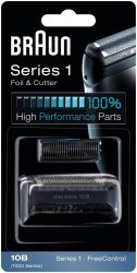 Braun Combi-pack 10 B Series-1 Black szita és kés egyben