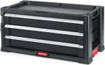 Keter 3 fiókos tároló Tool Chest Fekete/piros (2/karton)