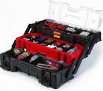 Keter szerszámosláda Canti Trio Fekete/piros (4/karton)