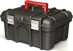   Keter szerszámosláda 16" Power tool box Fekete/szürke (5/karton)