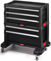 Keter 5 fiókos tároló Tool Chest Fekete/piros (1/karton)