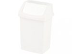 Curver Click-It Trash Can 25 L White (6/carton)
