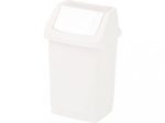 Curver Click-It Trash Can 50 L White (4/carton)