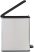 Curver "Slim Bin" Trash Can with Pedal 40l black/silver