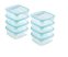 Curver Fresh&Go Food Container 1,7L Square Dark Blue/Transparent (4/carton)