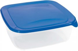 Curver Fresh&Go Ételtartó 2,9L Szögletes Sötétkék/Átlátszó (4/karton)