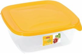 Curver F&G Food Container 0,8L Square Orange/Transparent (6/carton)                               