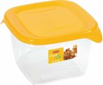   Curver F&G Food Container 1,2L Square Orange/Transparent (6/carton)                                