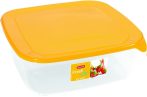   Curver F&G Food Container 2,9L Square Orange/Transparent (4/carton)                         