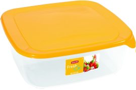 Curver F&G Ételtartó 2,9L Szögletes Narancs/Átlátszó (4/karton)                         