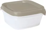   Curver Fresh&Go Food Container Set of 3 (3x0,8L) Square Orange/Transparent (6/carton)