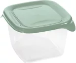   Curver Fresh&Go Ételtartó 0,45L Szögletes Zöld/Átlátszó (6/karton)