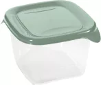   Curver Fresh&Go Ételtartó 1,2L Szögletes Zöld/Átlátszó (6/karton)