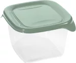   Curver Fresh&Go Ételtartó 1,2L Szögletes Zöld/Átlátszó (6/karton)