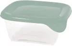   Curver Fresh&Go Ételtartó 0,25L Szögletes Zöld/Átlátszó (6/karton)
