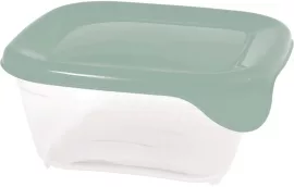 Curver Fresh&Go Ételtartó 0,25L Szögletes Zöld/Átlátszó (6/karton)