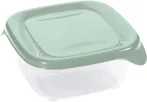   Curver Fresh&Go Ételtartó 0,8L Szögletes Zöld/Átlátszó (6/karton)