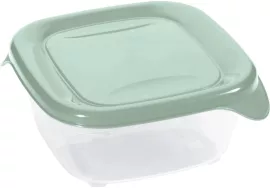 Curver Fresh&Go Ételtartó 0,8L Szögletes Zöld/Átlátszó (6/karton) Curver Fresh&Go Ételtartó 0,8L Szögletes Zöld/Átlátszó (6/karton)