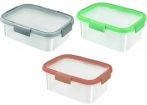   Curver Smart Fresh Rectangle Food Container 1,2l Various colours (grey, peach, mint) (6/carton)