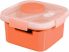 Curver Smart to Go Square Food Container 1,1l Various colours (grey, peach, mint) (6/carton)