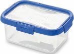   Curver Smart Flex Rectangle Food Container with Silicone Lid  1,2l BLUE (6/carton)                         
