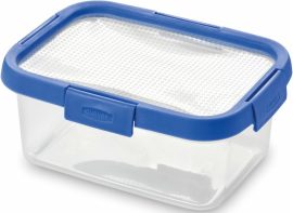 Curver Smart Flex tégla 1,2l ételtartó KÉK szilikon tetővel (6/karton)                         