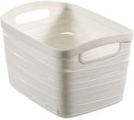 Curver Ribbon Basket White 8l S (5/carton)