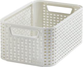 Curver rattan kosár 7l bézs "My Style" (3/karton)