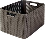 Curver My Style Basket 30l Dark Brown (3/carton)