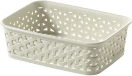 Curver rattan kosár A6 krém "My Style" (8/karton)