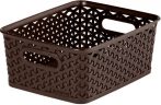   Curver rattan kosár 8l barna "My Style" (6/karton)