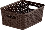   Curver rattan kosár 8l barna "My Style" (6/karton)