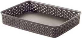 Curver rattan kosár A4 barna "My Style" (8/karton)