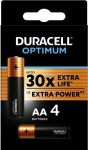   DURACELL Optimum AA K4 MN1500 Rechargeable Battery 4 pcs (16/carton)