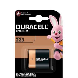 DURACELL DL 223A B1 U Lithium 1 pcs (6/carton)