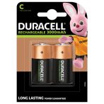   DURACELL HR 14 B2 C NiMH 3000 mAh Rechargeable Battery 2 pcs (10/carton)